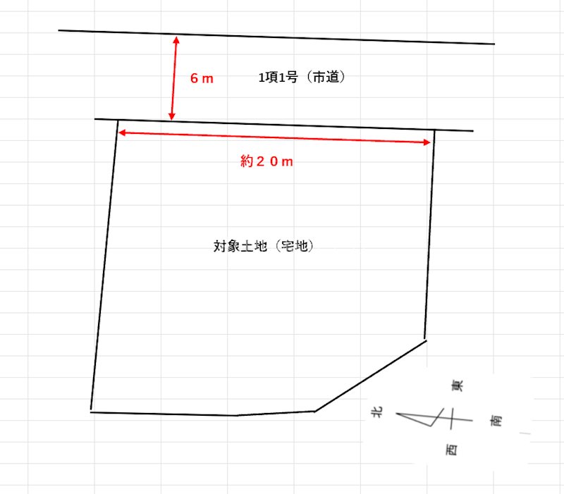 彦島塩浜町 間取図・土地図