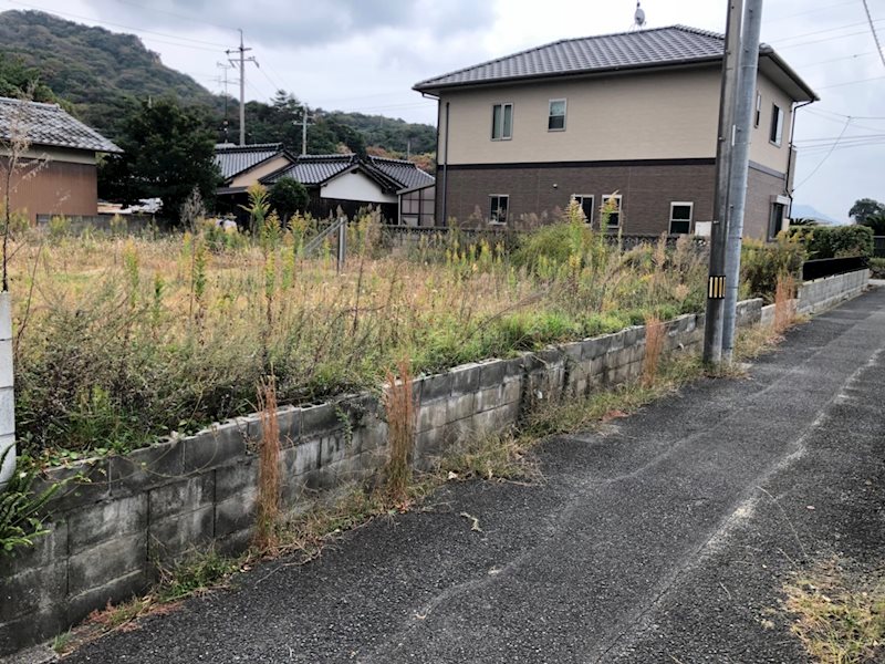 豊浦町川棚 現地写真（前面道路含む現地写真）