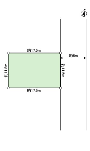 焼津市石津港町 間取図・土地図