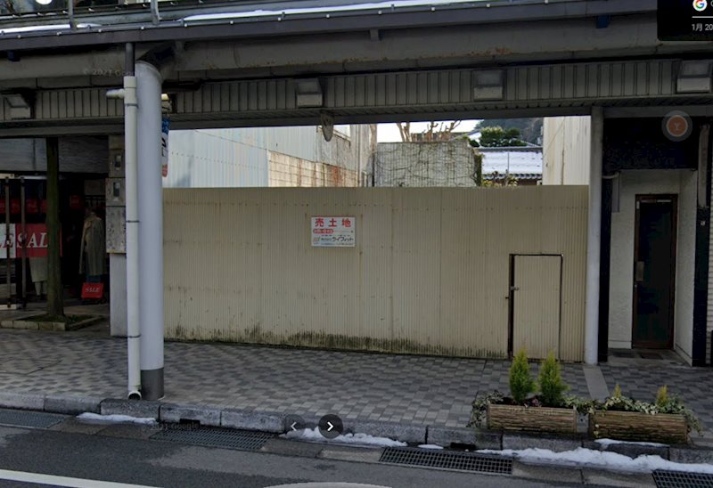 豊岡市千代田町の土地 現地写真