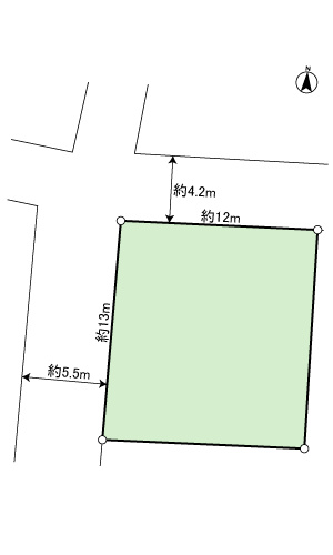 沼津市下香貫字八重 間取図・土地図