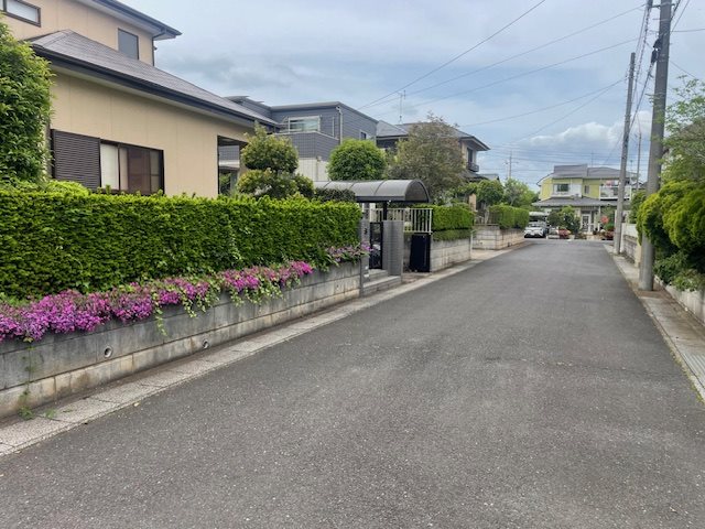 長山5丁目中古戸建 現地写真（前面道路含む現地写真）