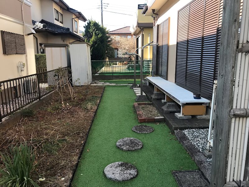 長山5丁目中古戸建 現地写真（庭）