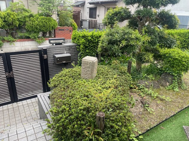 長山5丁目中古戸建 現地写真（庭）