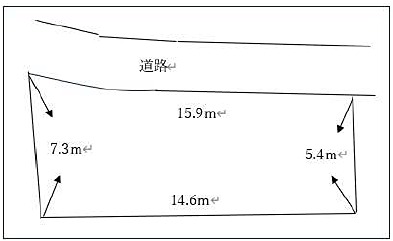 柏木2丁目土地 間取図・土地図