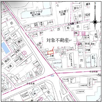 柏木2丁目土地 交通アクセス図