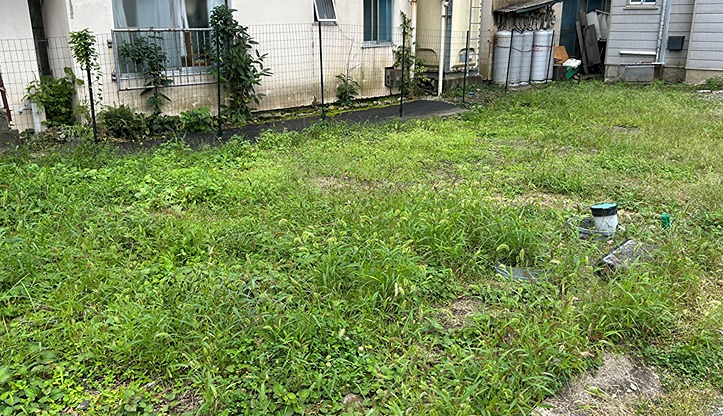 柏木2丁目土地 現地写真