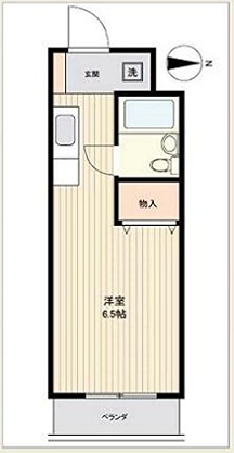 メゾン・ド・フェリー 間取図・土地図