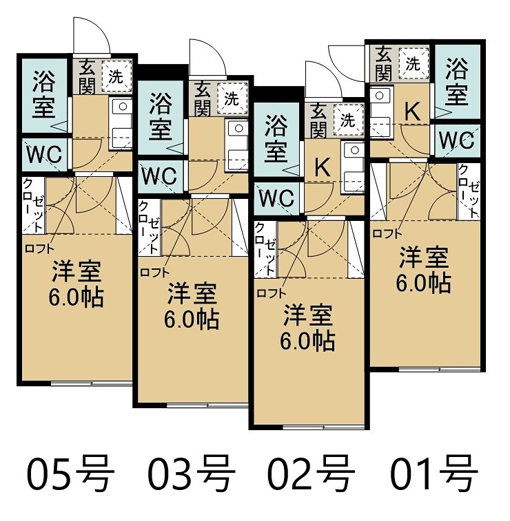 ベルトピア仙台１３ 間取図・土地図