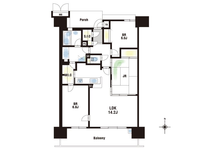 【CASA】メロディーハイム茨木パークアヴェニュー 間取図・土地図