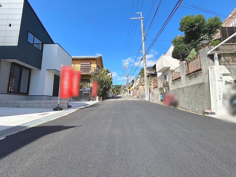 【CASA】高槻市安岡寺町5丁目　 現地写真（前面道路含む現地写真）