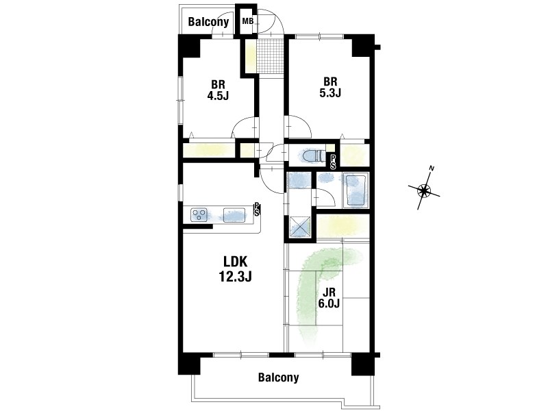 【CASA】 仁川北プレゾン 間取図・土地図
