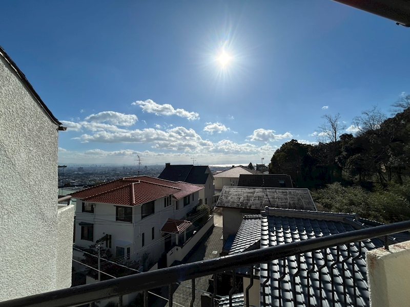 【CASA】西宮市苦楽園四番町 現地写真（バルコニー）