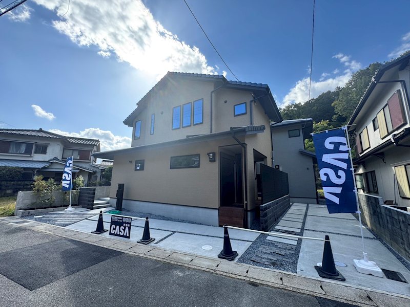 the CASA 京都市山科区安朱奥ノ田　1号地 現地写真