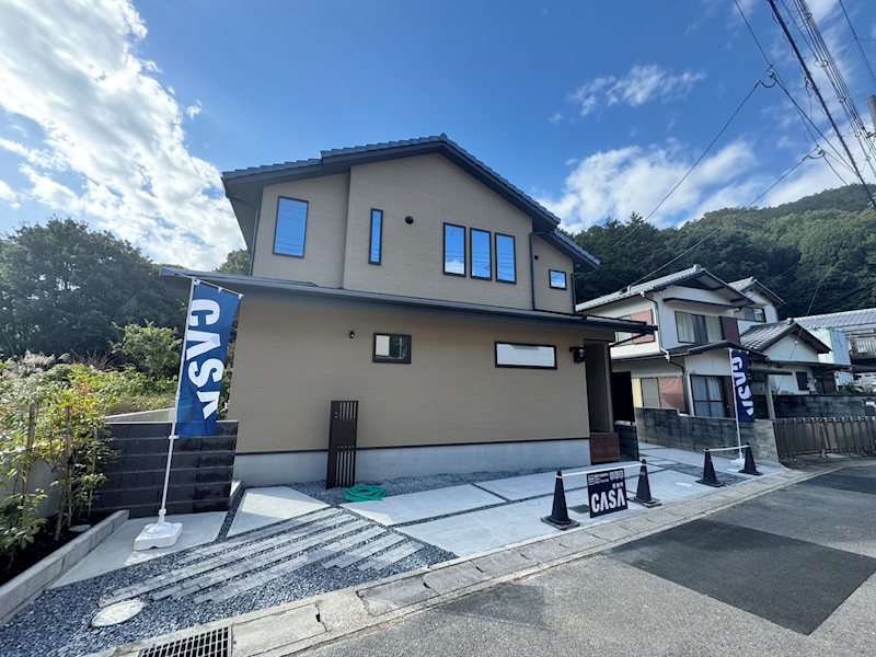 the CASA 京都市山科区安朱奥ノ田　1号地 現地写真