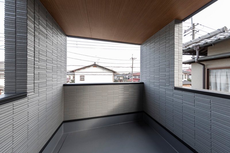 the CASA 京都市西京区大原野上里紅葉町　2号地 現地写真（バルコニー）