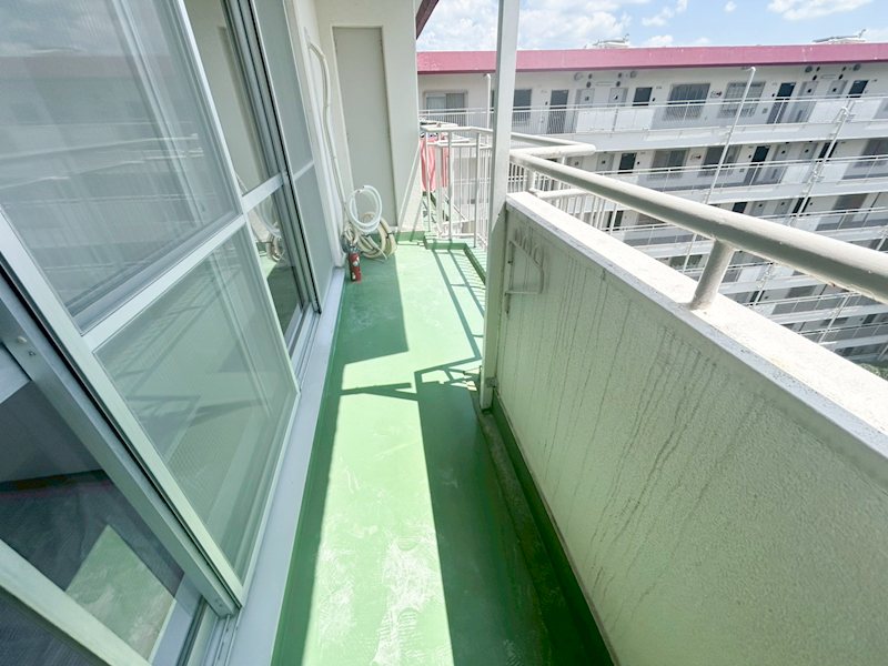 イトーピア向日マンションC棟 現地写真（バルコニー）