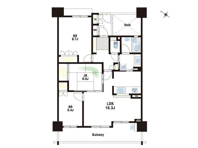 【CASA】 ジオ彩都みなみ坂6番館 間取図・土地図