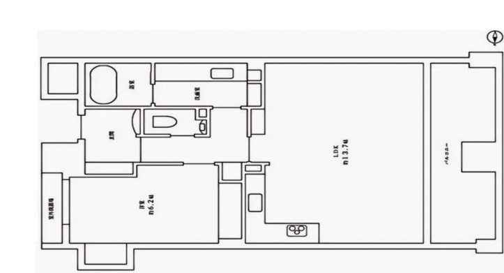 ライオンズマンション烏丸通 間取図・土地図