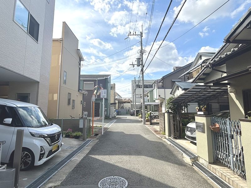 【CASA】茨木市東太田3丁目 現地写真（前面道路含む現地写真）