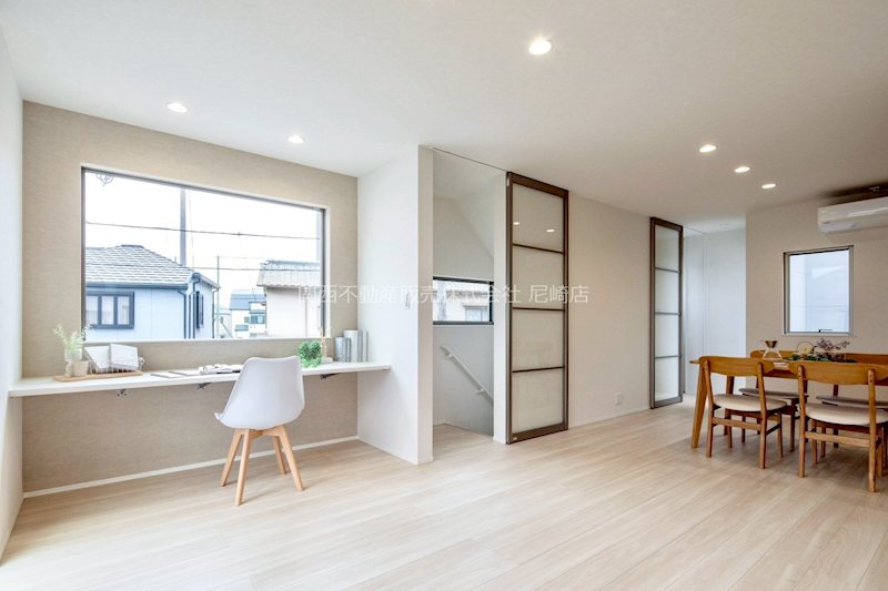 【6/13(土)・6/14(日)OH開催】松ケ丘4丁目【CASAの新築】 内観写真（リビング）