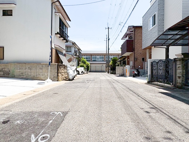 the CASA 京都市伏見区淀下津町 現地写真（前面道路含む現地写真）