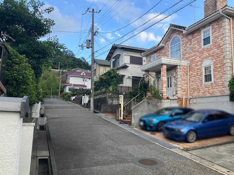 神戸市北区唐櫃台4-14-Ⅰ 現地写真（前面道路含む現地写真）
