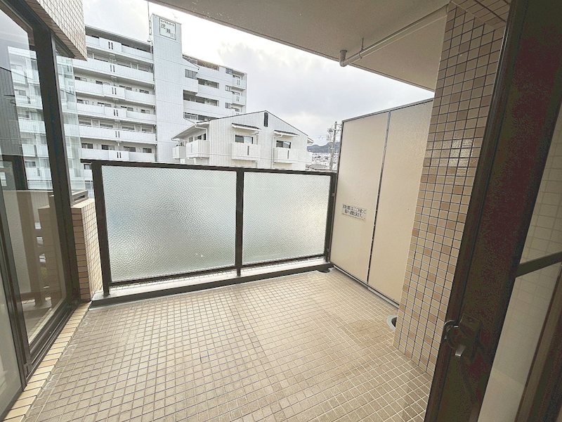 【CASA】フォルム逆瀬川 現地写真（バルコニー）