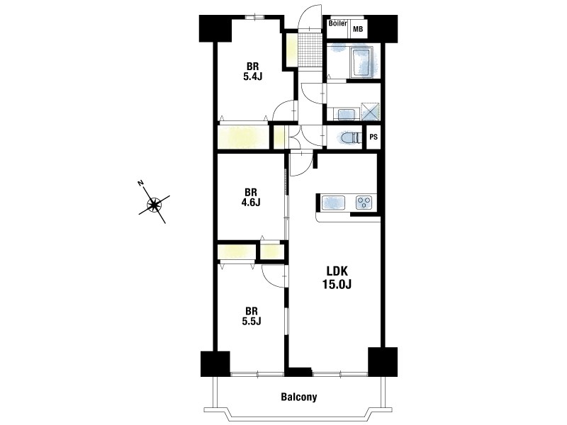 【CASA】ローズハイツ宝塚 間取図・土地図