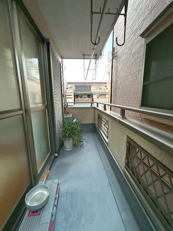 【CASA】 吹田市寿町2丁目 現地写真（バルコニー）