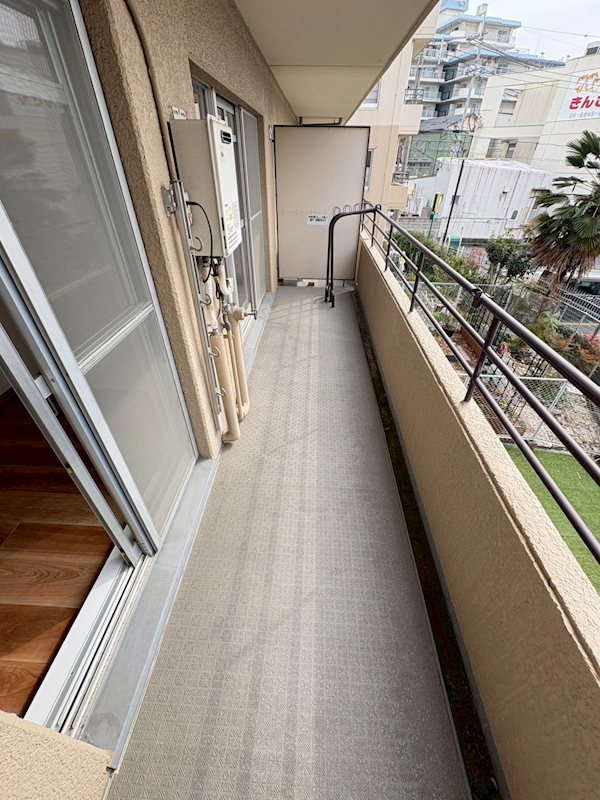 豊中緑丘パークマンション 現地写真（バルコニー）