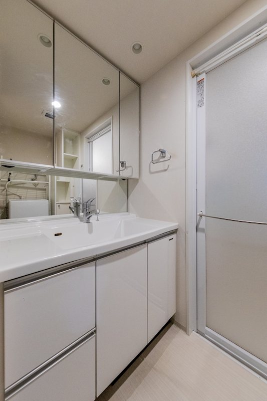 【CASA】エスリード京都山科セミリア≪専用庭（29㎡）付き、ペットと過ごす暮らし≫ 内観写真（洗面台・洗面所）