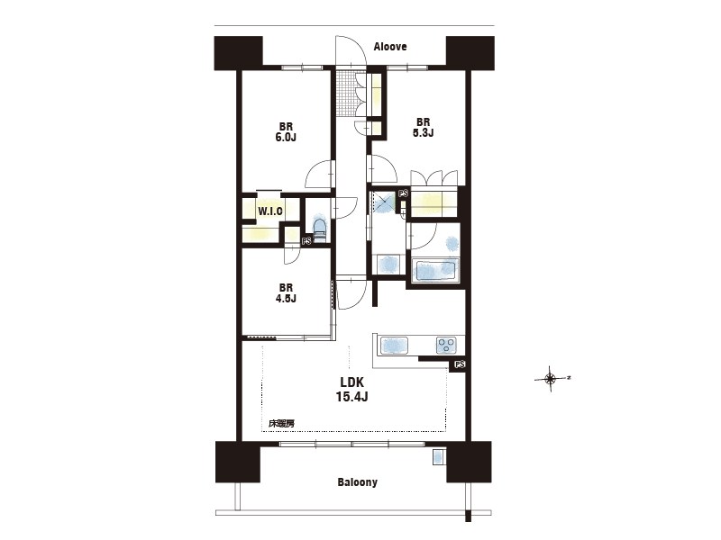 【CASAの仲介】クラッシィハウス尼崎GRAND PLACE 間取図・土地図