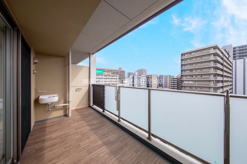 【CASAの仲介】クラッシィハウス尼崎GRAND PLACE 現地写真（バルコニー）