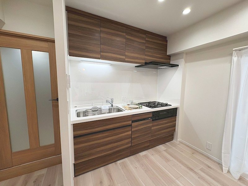 【CASA】日興宝塚南口スカイマンション 内観写真（キッチン）