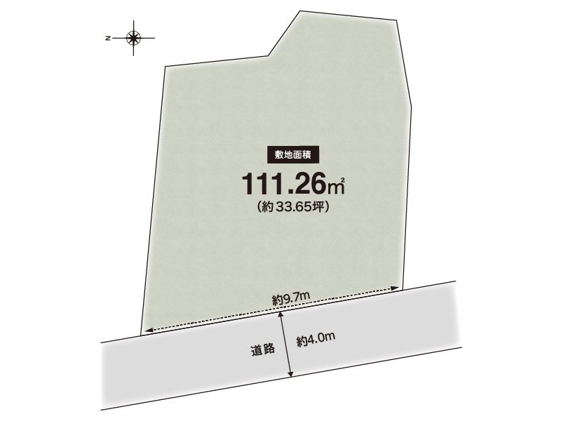 【CASA】西宮市神園町 間取図・土地図