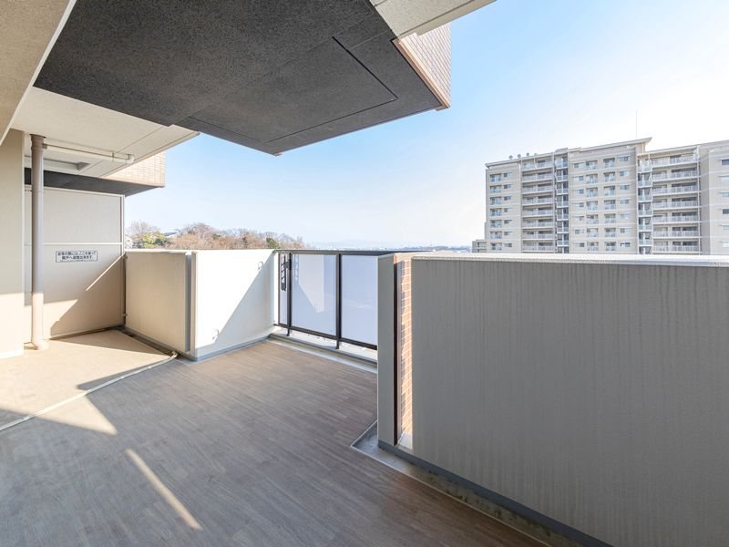 【CASA】 グランドパレス彩都あさぎ 現地写真（バルコニー）