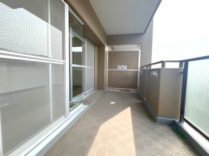 【CASA】 サンロイヤル池田バードヒルズ二号館 現地写真（バルコニー）