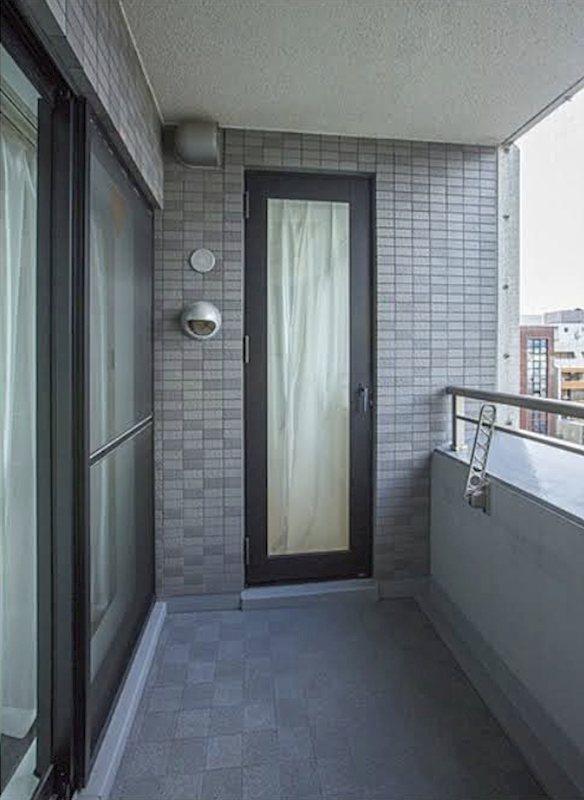 藤和河原町二条ホームズ 現地写真（バルコニー）