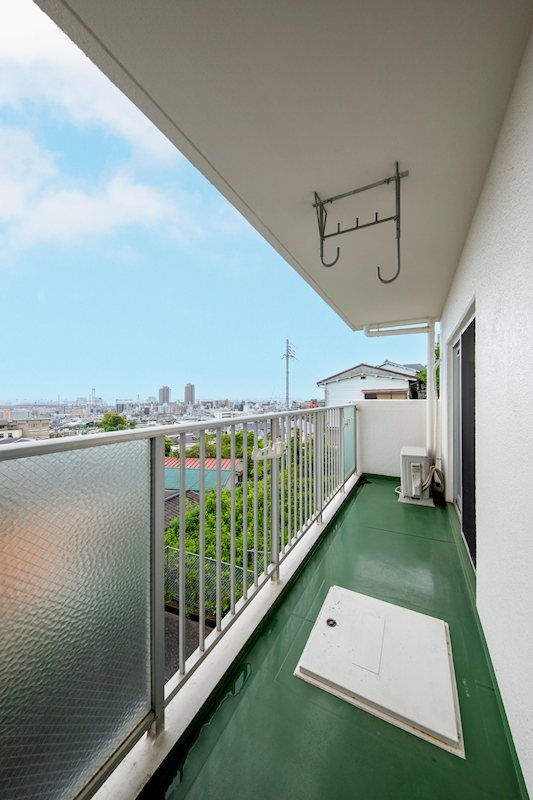 プラザ高羽 現地写真（バルコニー）