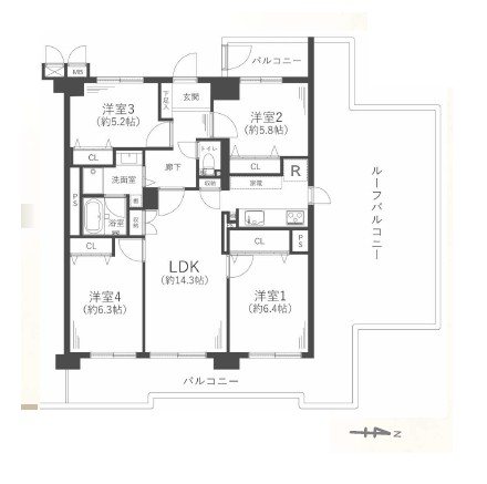 コスモワンダータウン 間取図・土地図