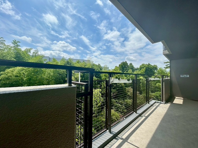 【CASA】朝日プラザ千里北A棟 現地写真（バルコニー）