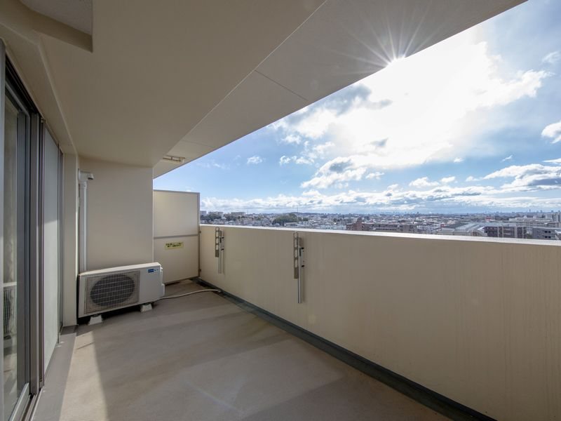 【CASA】 ザ・ライオンズ池田J棟 現地写真（バルコニー）