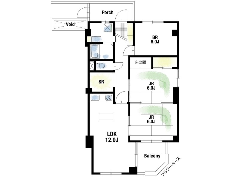 【CASA】ストークライフ甲陽園 間取図・土地図