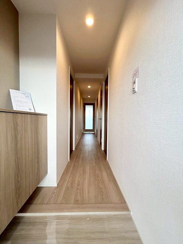 リバーサイドコープ出来島 現地写真（玄関）