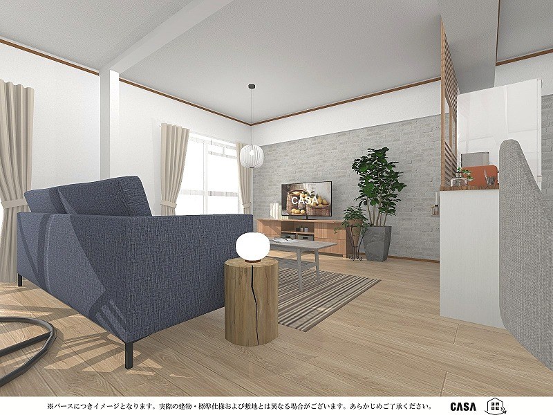 【CASA】高槻ファミリーハイツB棟≪即日内覧可能、リフォームプランご提案します！≫ 完成予想図（内観）