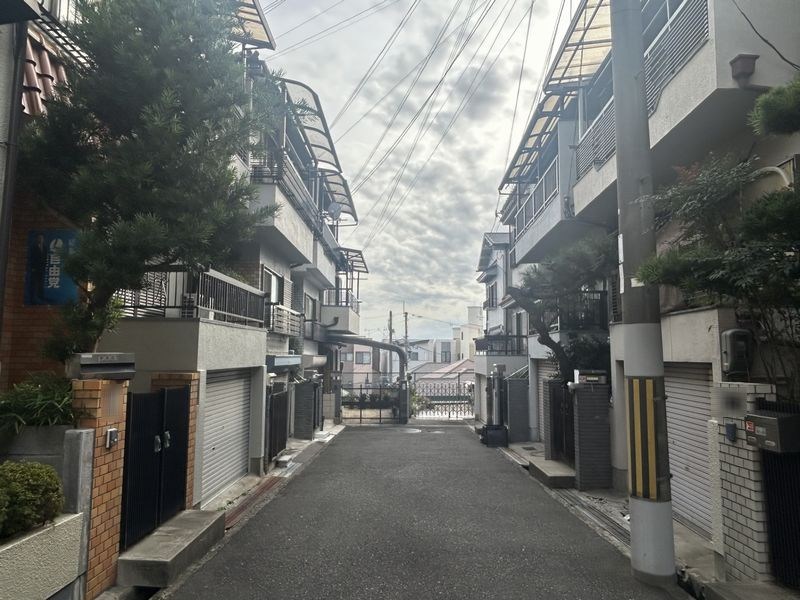 【CASA】 池田市住吉2丁目 現地写真（前面道路含む現地写真）