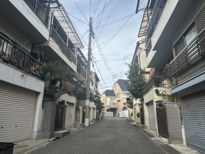 【CASA】 池田市住吉2丁目 現地写真（前面道路含む現地写真）