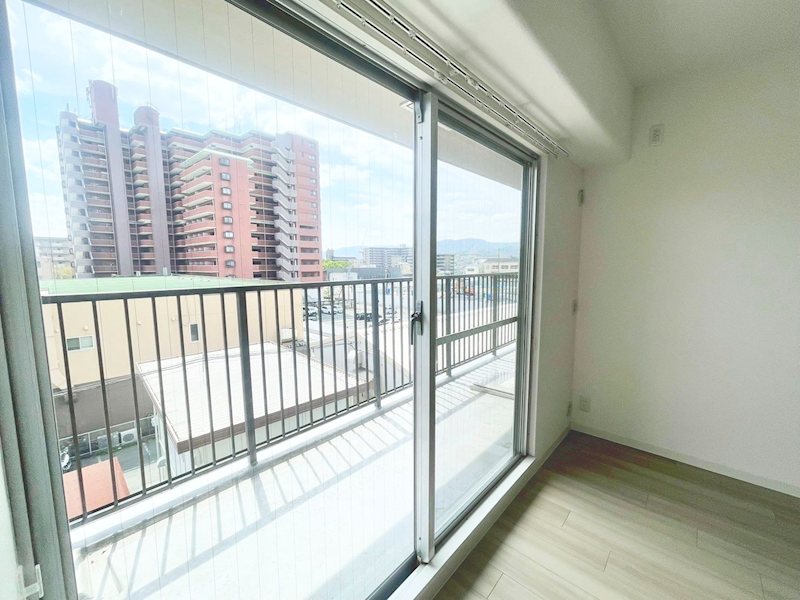 コープ野村京都四条 現地写真（バルコニー）