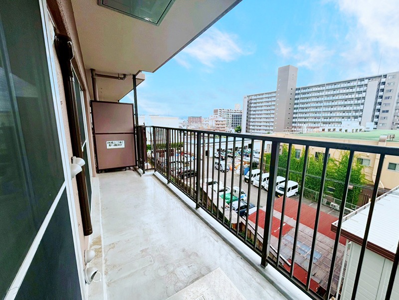 コープ野村京都四条 現地写真（バルコニー）